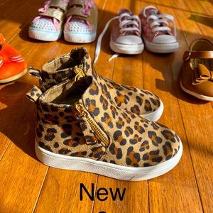 Leopard Boots Size 8